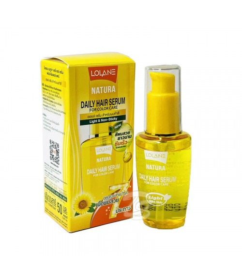 New Lolane Thailand Natura Daily Hair Serum Sunflower for Color Care 50ml